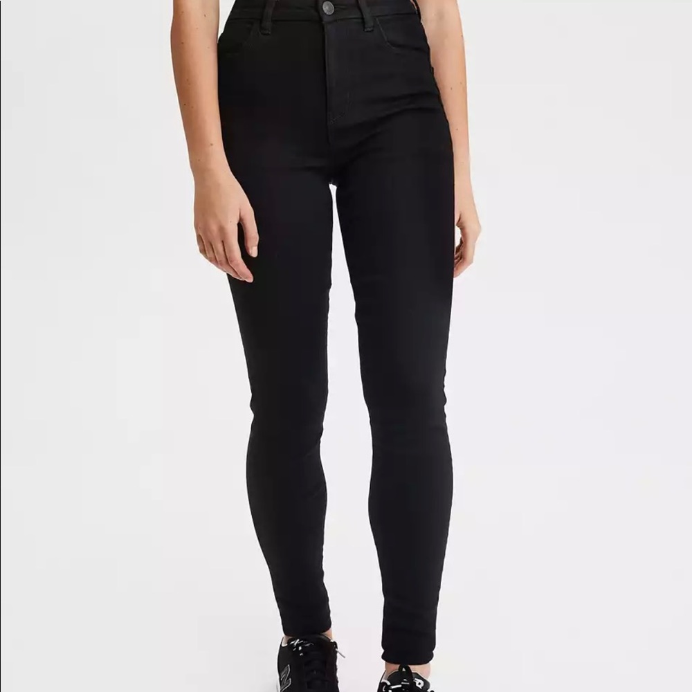 American Eagle Curvy High Rise Skinny Jeans